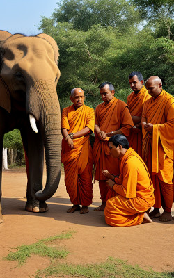 5 blind men and an elephant